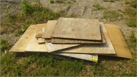 PALLET LOT OF PLYWOOD