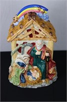 Nativity Scene Cookie Jar