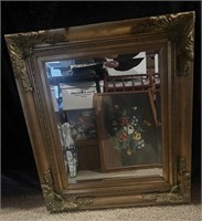 Vintage Golden Mirror