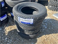 4 Unused 225/75R15 Tires