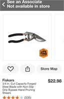 Fiskars 3/4 in. Cut Capacity Forged Steel Blade