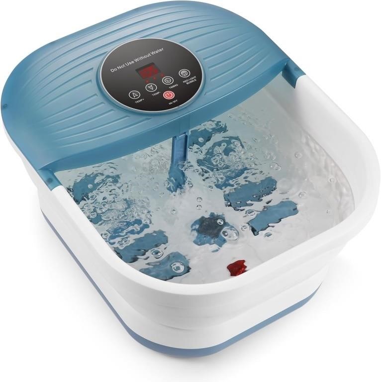 Collapsible Foot Spa Bath Massager, 95-118?