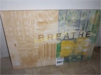 Collage Print - 'BREATHE'