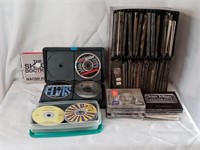 Assorted CD's and Holders