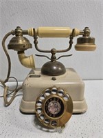 Vintage metal telephone