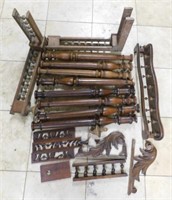 Antique Wooden Furniture Parts.