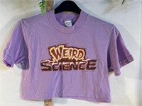 vtg 1985 Weird Science movie promo t shirt * john