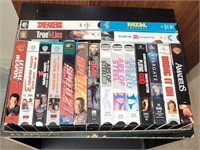 FLAT OF 18 VHS TAPES