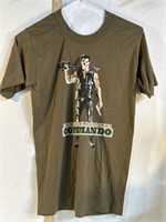 1985 Commando movie promotional t-shirt