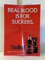 Tru Blood promotional poster HBO trubeverage.com