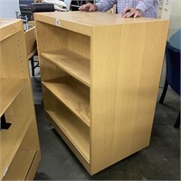 2 Sided Rolling Bookcase