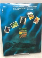 Stamps Canadian 1991 Souvenir Collection of