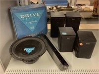 Drive series, sony speakers and more.