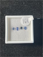 Rare .25 Ct 4 Total Montana Saphire Gemstones