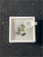 Rare .35 Ct 4 Total Tourmaline Gemstones Tested