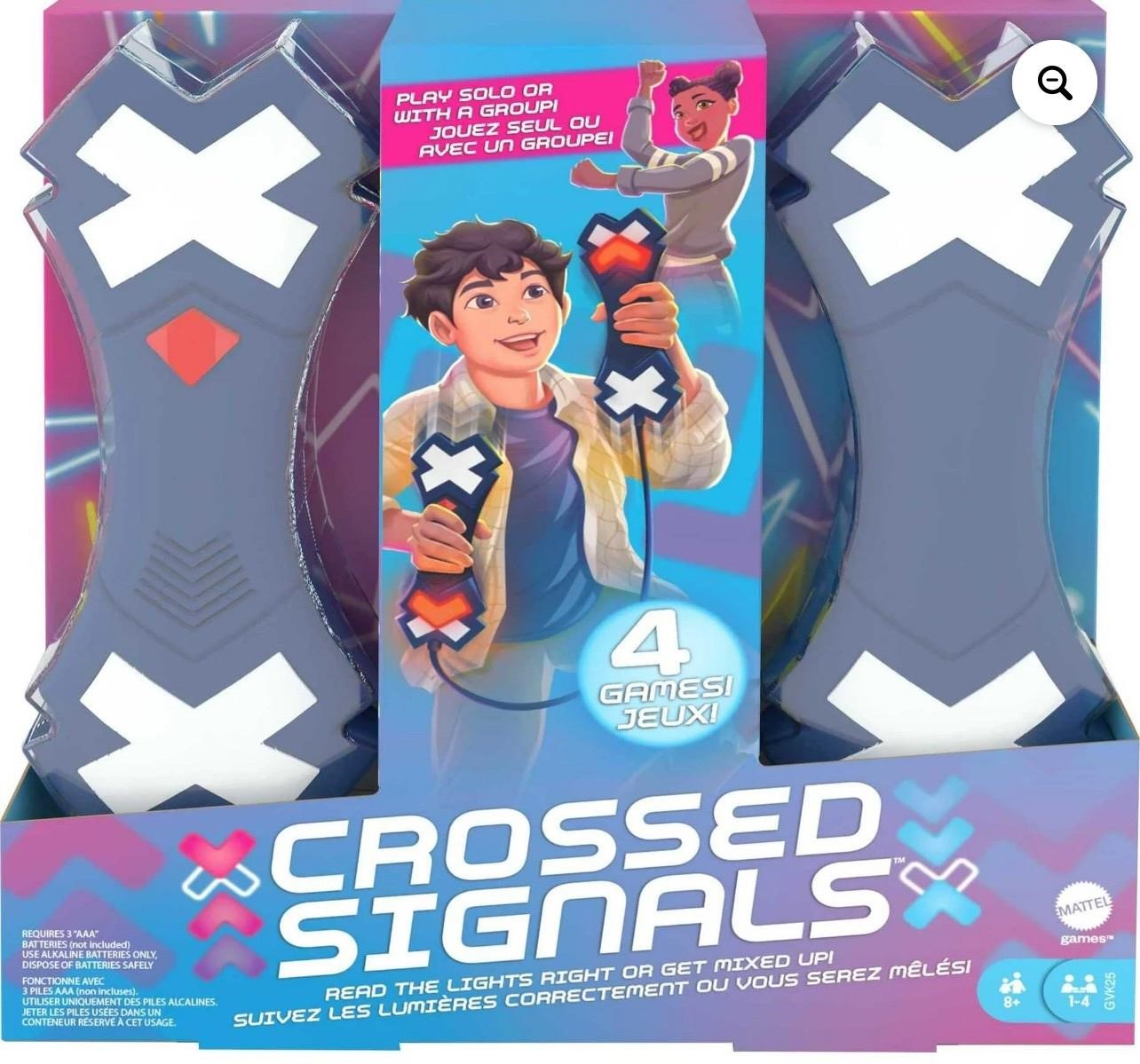 Msrp$30 Crossed Signals Game for Kids & Adults