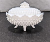 Fenton Hobnail Dresser Dish