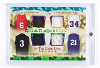 #4/9 BARKLEY /IVERSON /ERVING /EMBIID PATCH CARD