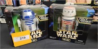 2 NIB STAR WARS ACTION COLLECTION DROIDS