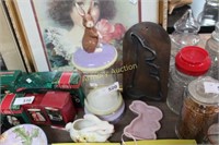 EASTER JAR - COPPER CUTTER - BUNNY MOLD - ETC.