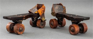 Winslow Vineyard Model A Roller Skates, 1880s