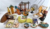 Collectors lot! Including Rooster decor, duck
