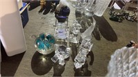 Lot of Crystal Decor Items