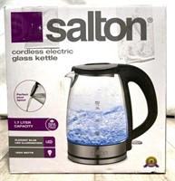 Salton Cordless Electric Glass Kettle