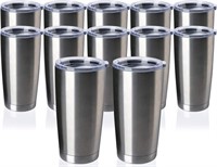 12 pack 20 OZ Double Wall Stainless Steel Tumbler