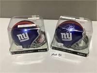 David Wilson & Jake Ballard Mini Helmets