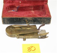 Brass Civil War Blood Letter w/ Case