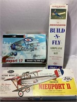 Airplane Kits: Nieuport 17, Comet Build -n-Fly