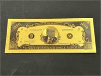 $1000 Trump Commemorative Note