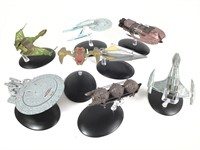 8 Mini Star Trek Models