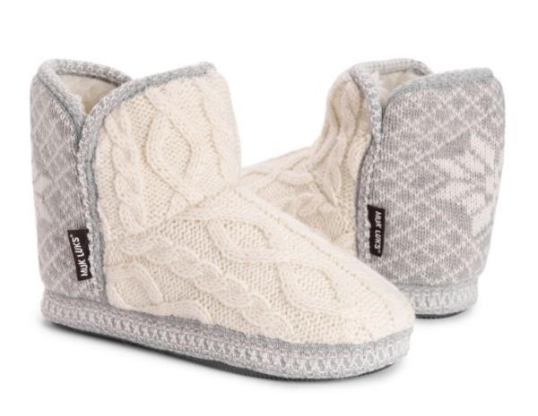 MUK LUKS Women's Leigh Slippers Small $42