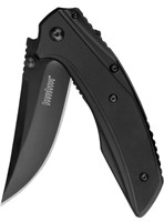 Kershaw Outright Black Pocket Knife, 3 inch