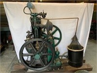 BOVAIRD SEYFANG, w/ pump, 5hp, serial #1166