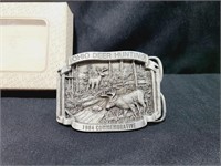 1984 Com. Deer Hunting Belt Buckle