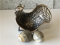 Marble Eggs, Rooster Tray