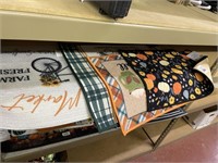 4 rugs/doormats, fall themed