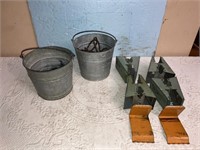 Vintage Buckets/Saw Horse Hardware