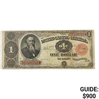 1891 $1 LG Treasury Note