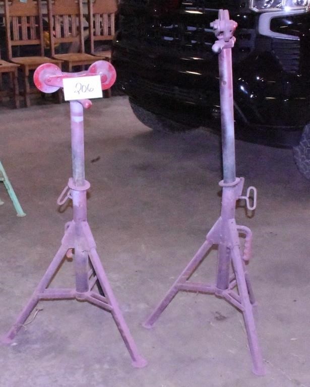 (2) Welding Jack Stands