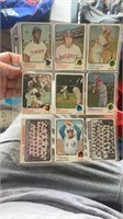 1973 Topps a lot of nine cards