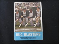 1963 TOPPS #18 BUC BLASTERS CLEMENTE