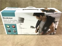 New Brookstone neck & shoulder massager with heat