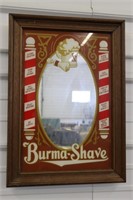 Burma-Shave Barber Shop Mirror