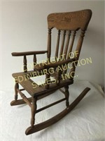 KENNEDY ROCKING CHAIR FOR CHILD – UNFINISHED