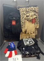 Faded glory gloves & scarfs and more