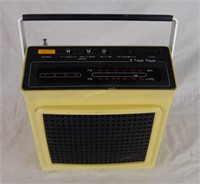 Vintage Seville 8 Track Portable Radio